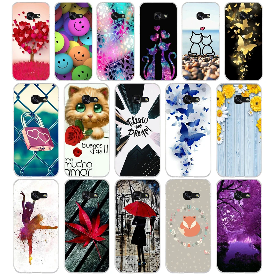 B Per Samsung A5 2017 Custodia Morbida Custodia In Silicone Per Samsung Galaxy A5 2017 Sm-A520F Cover Fundas Per Samsung Galaxy A5 2017