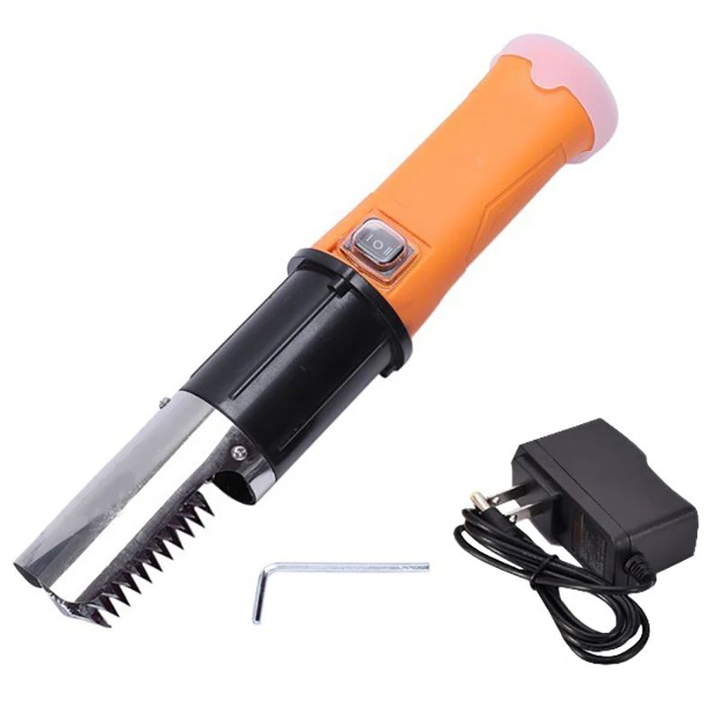 

Useful Electric Fish Scale Fishing Tackle Cleaner Clean Fish Remover Cleaner Descaler Waterproof Scraper Seafood Tool (6 Side Sc