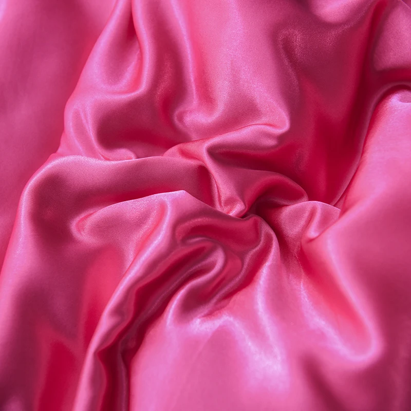 Liv-Esthete, 1 шт., роскошная простыня, сатин, шелк, розовый наматрасник, кофейная простыня, эластичная резинка для взрослых, простыня с резиновой лентой