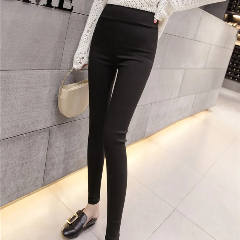 Women Solid Color Pants Trouser Stretch Pants & Capris High Waist Pants Women Leggings Women's Clothing Hot Women Solid Color Pants Trouser Stretch Pants & Capris High Waist Pants Women Leggings Women's Clothing Hot