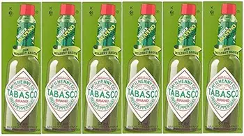 

Tabasco Pimienta Verde Suave 57ml (Paquete de 6)