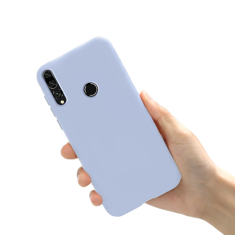 Мягкий ТПУ чехол для huawei Y9 Prime чехол силиконовый чехол для телефона для huawei Y9 Prime P Smart Z STK-LX1 STK-L21 - Цвет: Purple