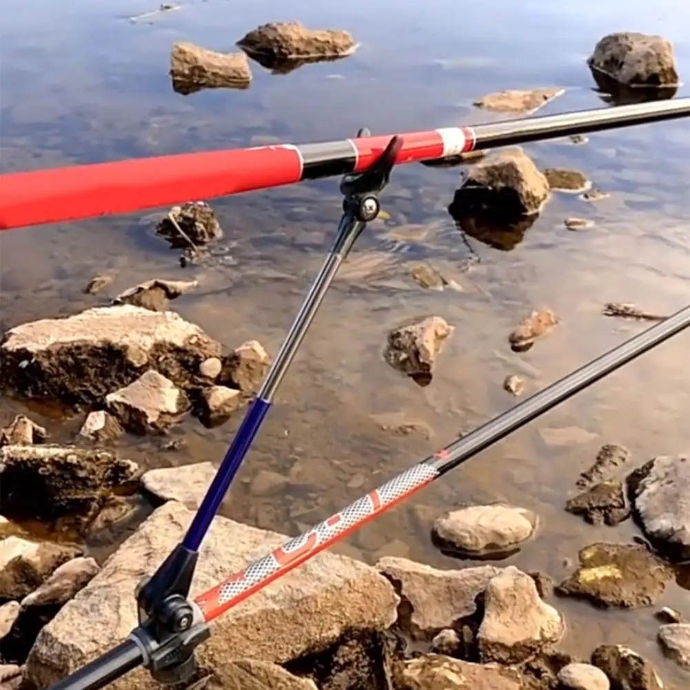Fishing Rod Holder Bracket 180 Degrees Carbon bracket turret bracket super hard fishing rod rack rod rear hanging for Outdoor