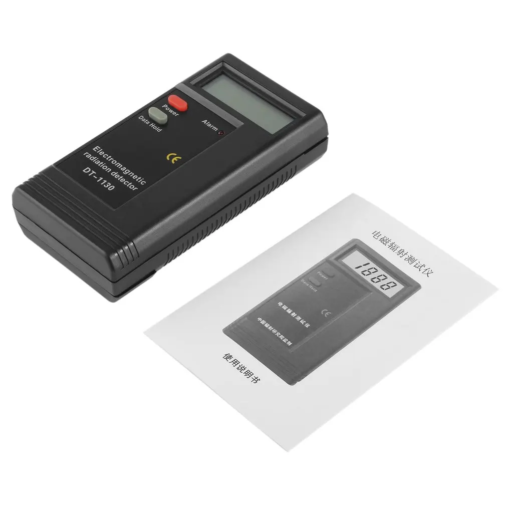 1 PCS LCD Digital Electromagnetic Radiation Detector EMF Meter Dosimeter Tester