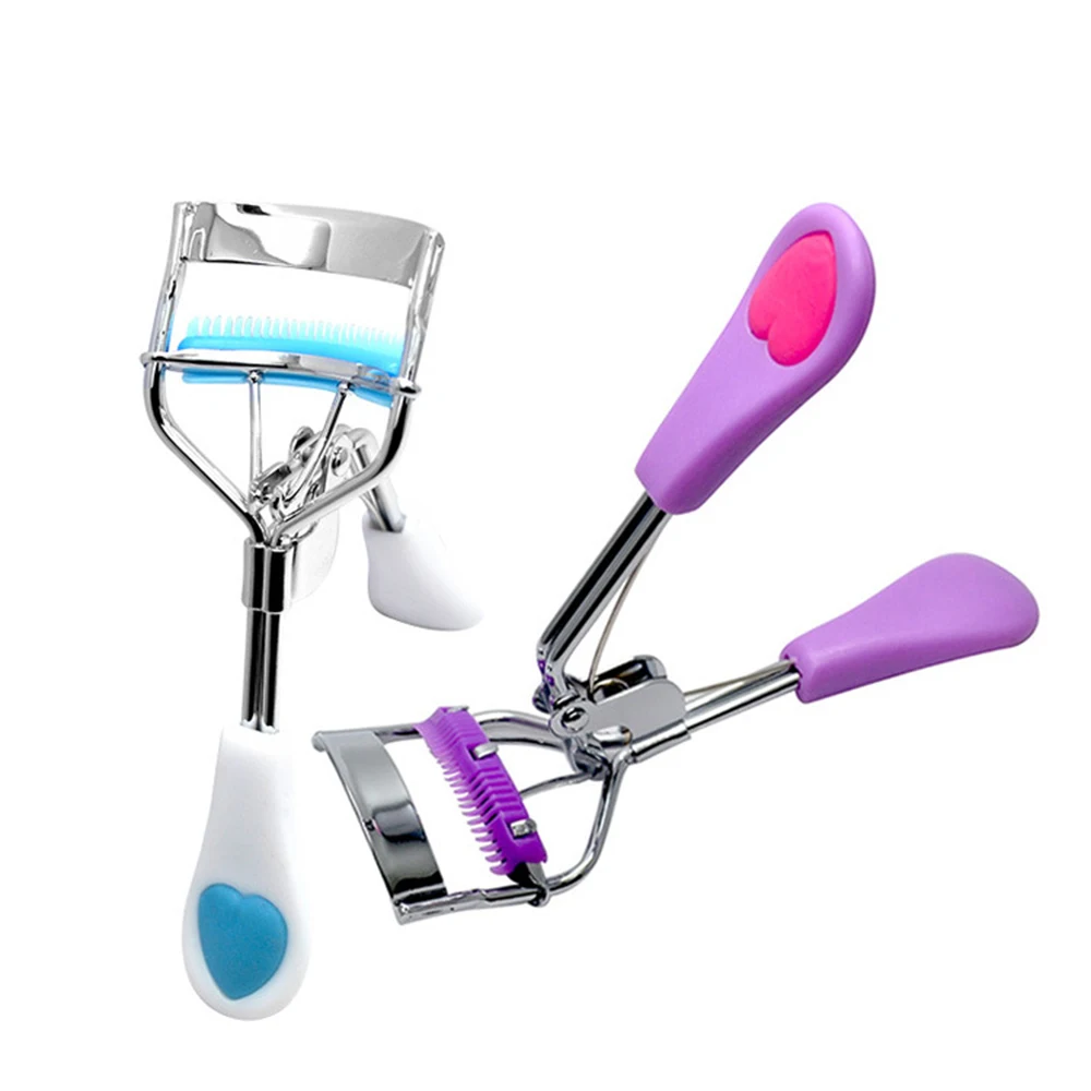 Eyelash Curler Cosmetic-Tool Lash-Separator Comb Mascara Makeup Metal Beauty Foldable Osmetic False Eyelash Aids