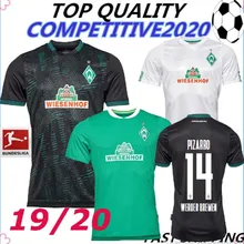 19 20 Таиланд SV Werder Bremen Футбольная Футболка Bremen М. EGGESTEIN OSAKO KLAASSEN pisarro футбольная рубашка