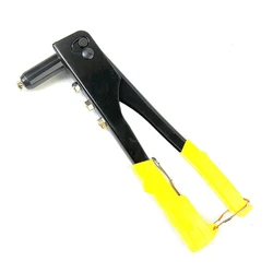 Kit de pistolet à Riveter avec 20 Rivets, jeu de Riveter à main antidérapant, 4 tailles de têtes de Rivets attachées, professionnel Durable à une main 