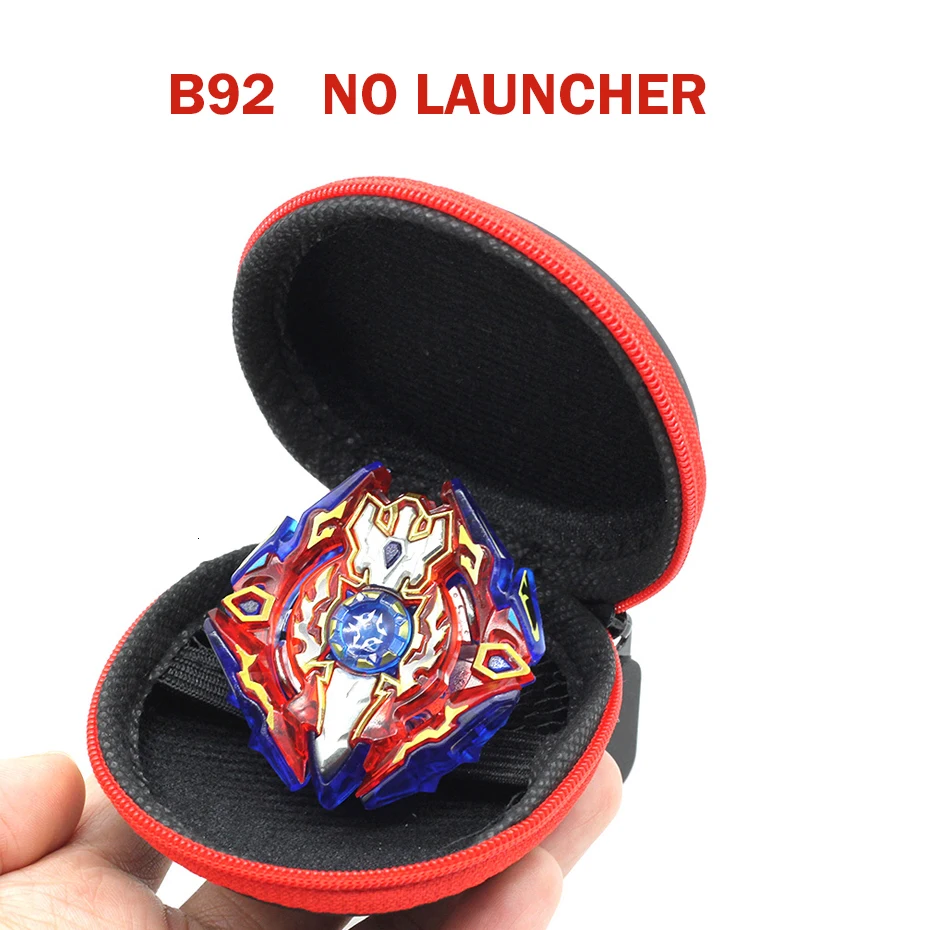 Все модели Beyblade металлический бейблейд Fusion без пускового устройства и коробки для игрушек Rotative God Top Bey Blade с мешком для игрушек - Цвет: B92 BOX