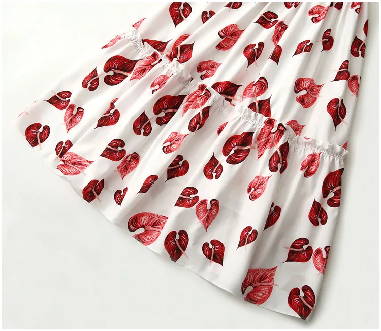 Svoryxiu подиумное летнее сексуальное платье на тонких бретелях, Женские винтажные вечерние платья с принтом, элегантные платья миди, новинка