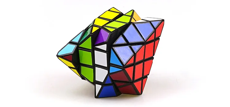 DianSheng 8-уголок-только восьмиугольная 4x4 cubo magico странной Форма волшебный куб пазл игрушки для детей happy cherry Лабиринт Игрушки для мальчиков