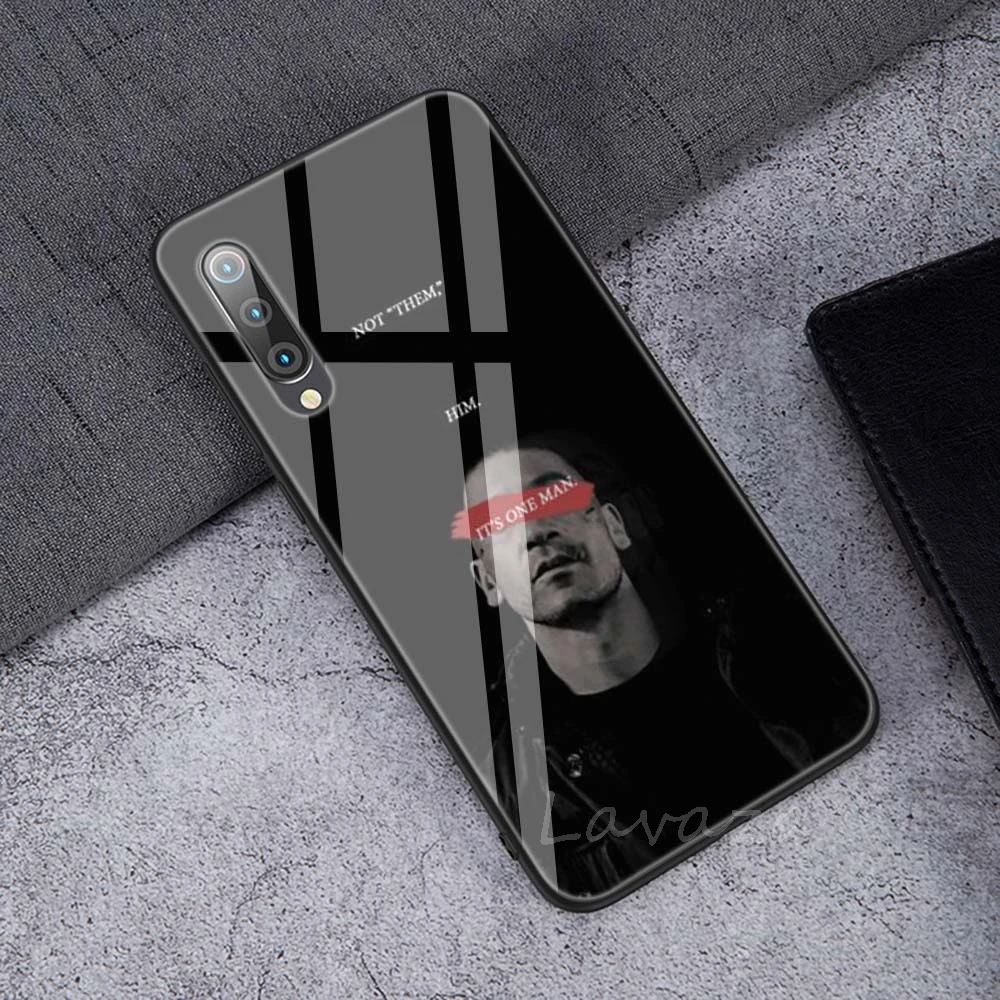 TG7 Lavaza Co mi c schwarz Каратель аниме закаленное стекло мягкий чехол для Xiaomi Redmi Note 5 6 7 Pro mi 8 Lite 9 A1 A2 F1 TPU чехол - Цвет: TG7