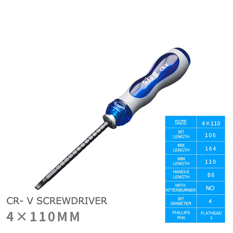 4x110 KINDLOV Screwdriver Set Precision Impact Ratchet Screw Driver Magnetic Phillips Bit Set Multitools For Electrician Repair Tools - Color: 4x110