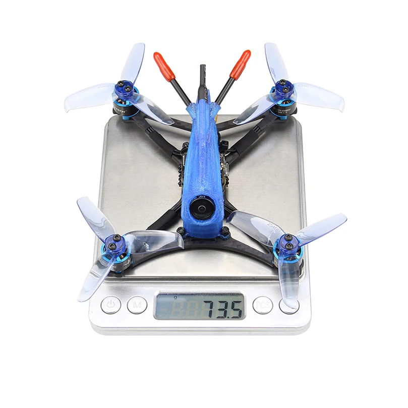 HGLRC зубочистка Parrot120 Pro 2-3S микро FPV гоночный Дрон PNP BNF 120 мм Колесная база F411 управление полетом 13A 4в1 ESC 1106 6000KV