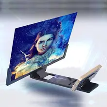 Dixykooker 1" 3D Увеличенный экран мобильного телефона кронштейн держатель мобильного телефона усилитель лупа