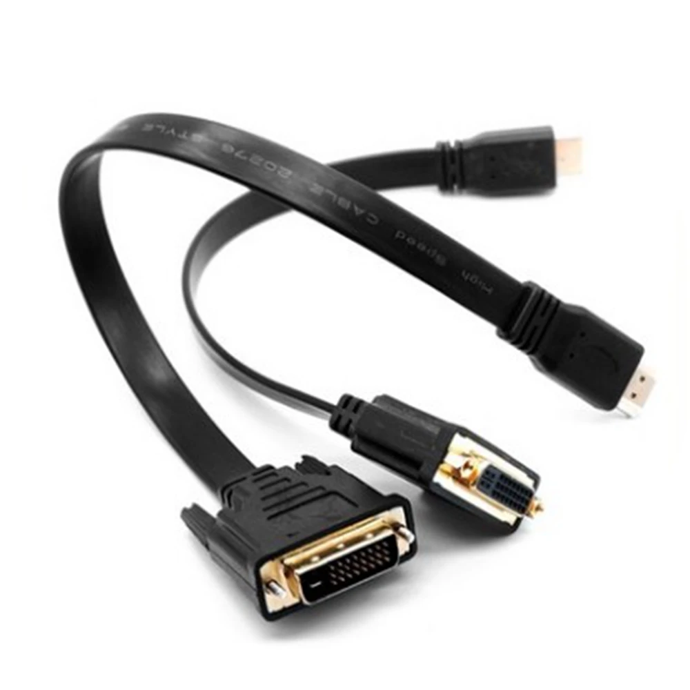 1080P 3D Hdtv-Compatibile Con Cavo Dvi Hd Dvi-D 24 + 1 Pin Cavi Adattatore Per Lcd Dvd Hdtv Xbox Cavo Dvi Ad Alta Velocità A Hd