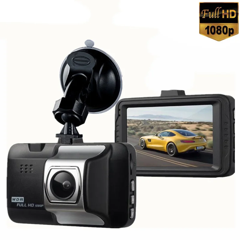 

Full HD 1080P Car Dvr Dash Cam Car Security Camera Recorder 120 Degrees Driving Video Recorder DVR Dashcam Night Vision G-Sensor