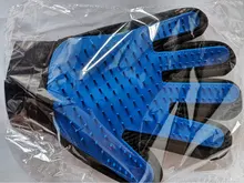 Guante de aseo para mascotas, cepillo de limpieza para perros y gatos, peine desgranador, guante de masaje