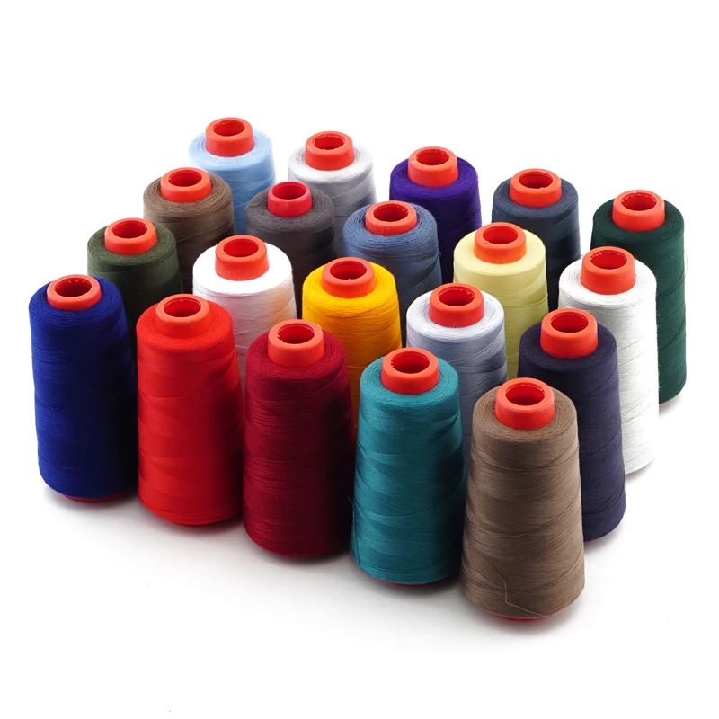 Высококачественная швейная машина из полиэстера 3000 ярдов линия 402 пагода