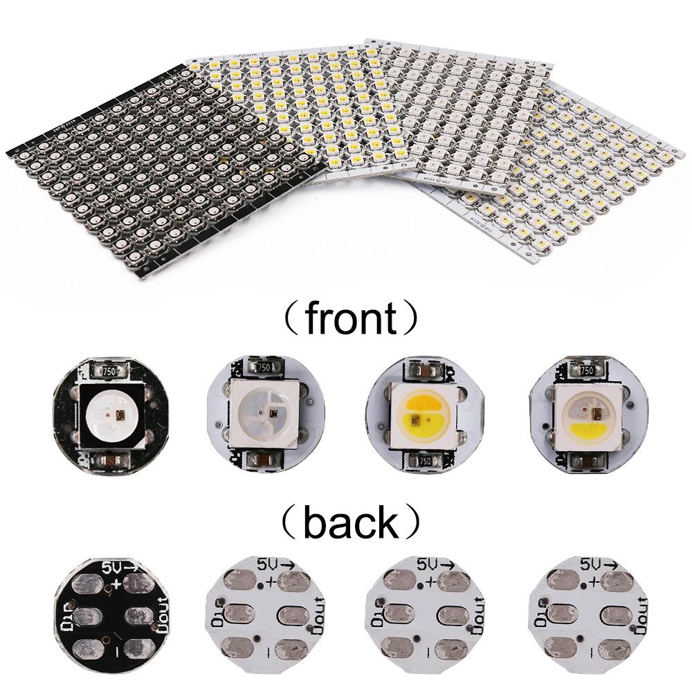 Led Chip WS2812B SK6812 Strip DC 5V 5050 SMD 4-Pin RGB WS2811 IC Built-in RGBW RGB Warm RGBNW 2~1000PCS