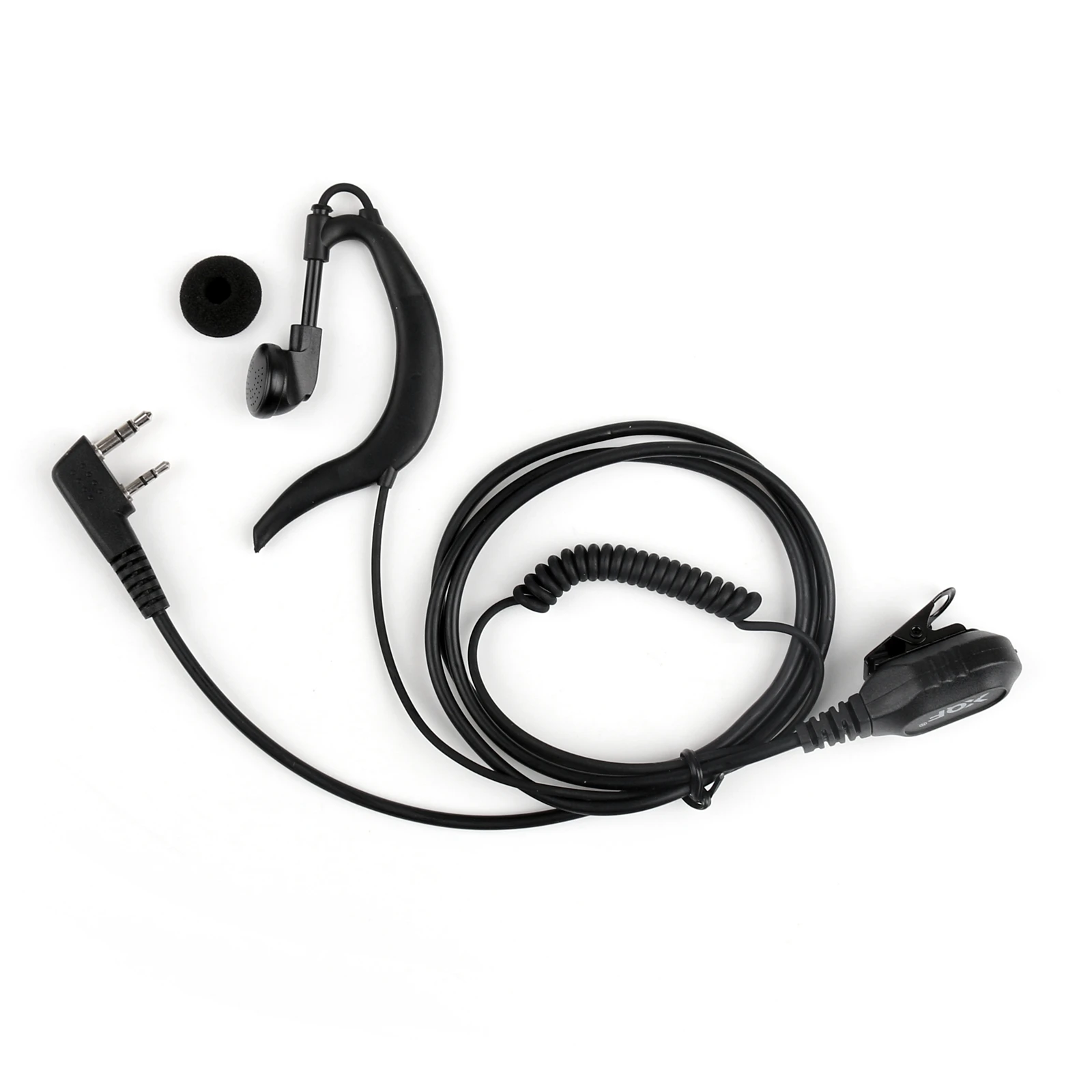 Artudatech G-Форма гарнитура, функция PTT MIC 2Pin для Kenwood RETEVIS TK-308 TK-320 TK-340 TK-340D TK-348 TK-350 TK-353