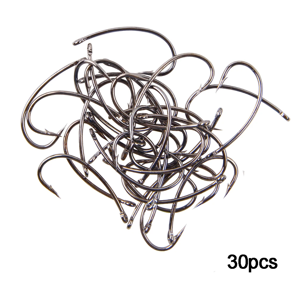 32 шт. набор рыболовных крючков карпа с кривая труба крючок с зазубриной устройство для вытягивания ручек и 2 м установки трубки для мотоцикла для ловли карпа волосы установки