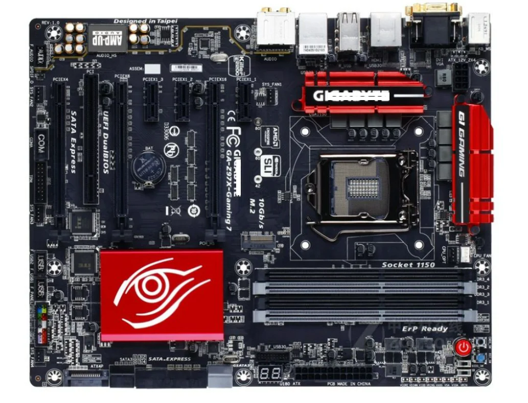 Electronics Gigabyte GAZ97XGAMING 3 LGA 1150 Z97 Gaming Audio and Networking ATX Motherboard