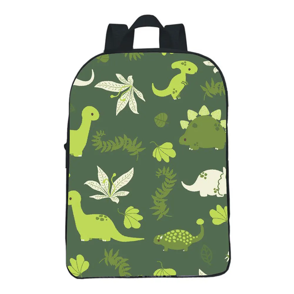 Monster Dinosaur Backpack Students School Bags Boys Girls Kids Teens Cartoon Rucksack 12 inches Travel Laptop Knapsack Unisex