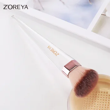 

Squint Eye Brush Portable Rrayon Brush Makeup Brush Transparent Handle Blush Brush