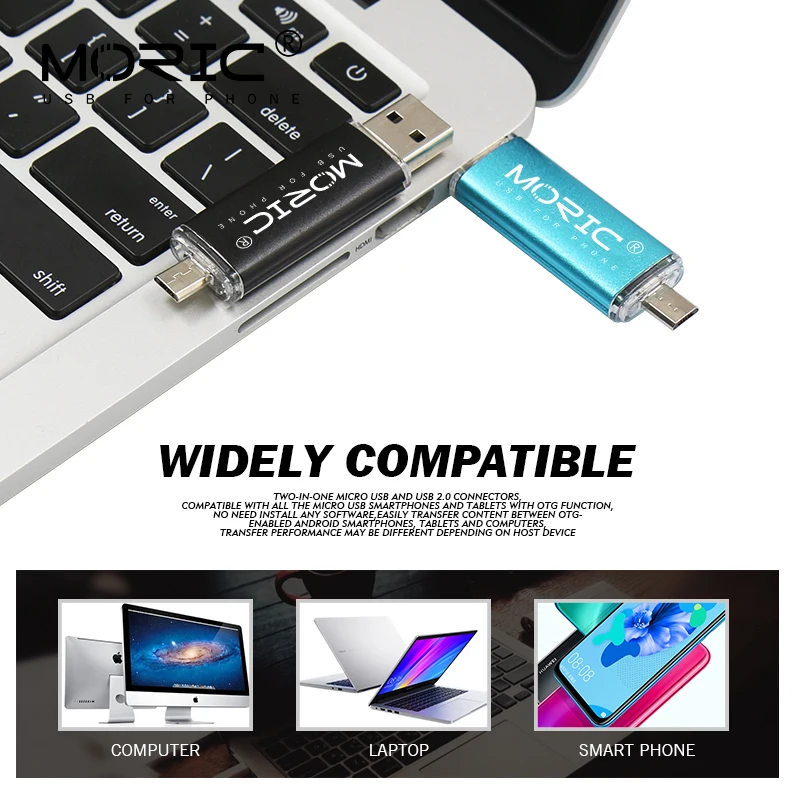 OTG 2 в 1 USB флеш накопитель 0 Micro 256 ГБ 128 Гб 64 32 16 Pendrive Pen Drive Cle USB|USB флэш-накопители| |