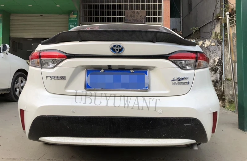 Подходит для Toyota New Lewin ABS/углеродное волокно внешний задний спойлер задний багажник загрузки крыло украшение автомобиля стиль