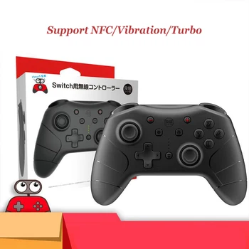 

NS Switch Pro NFC Wireless Bluetooth Controller Remote Gamepad For Nintendo Switch NS Joystick NFC+Vibration+Turbo