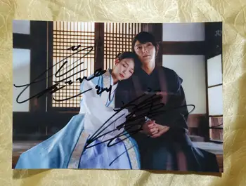 

hand signed Lee Ji Eun IU LEE JOON GI autographed photo 5*7 Scarlet Heart Ryeo K-POP 0420B