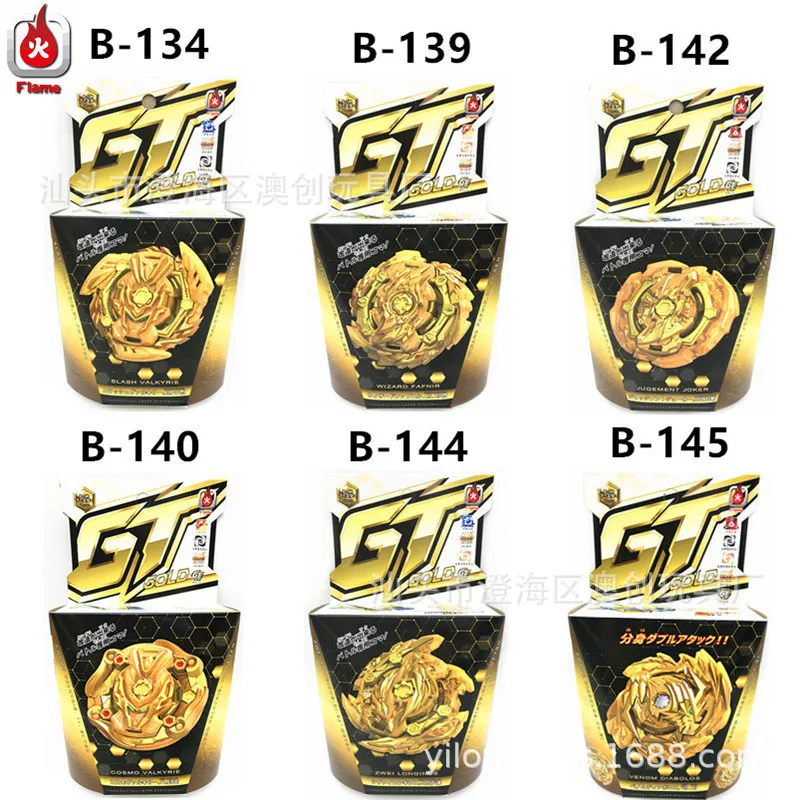 Популярные блесны GT серии Gold Edition B-145 144 142 140 139 134 сплав Спиннер в штучной упаковке