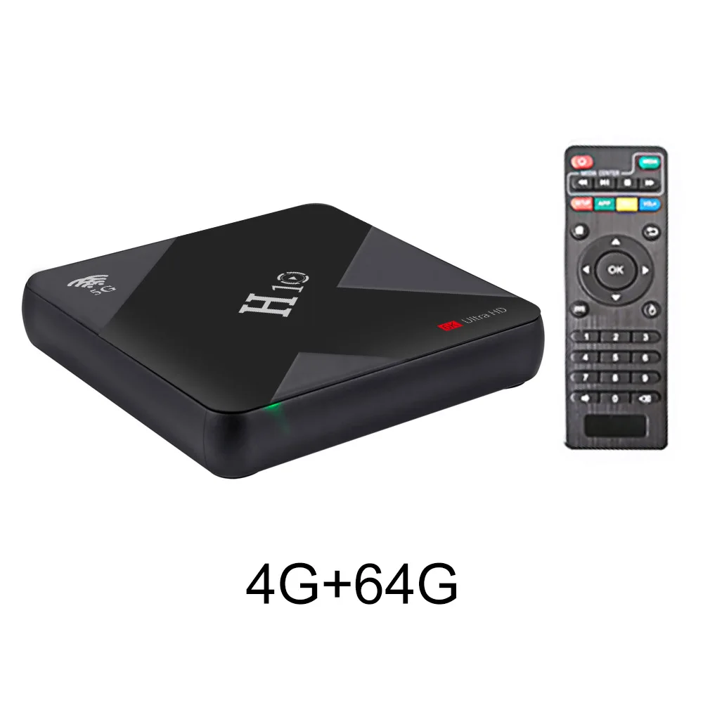 4G64G ТВ-приставка XGODY H10 H6 Android 9,0 4 Гб ОЗУ 64 Гб ПЗУ Allwinner H6 четырехъядерный процессор Dual Wifi 2,4G/5G USB3.0 телеприставка - Цвет: 4G64G