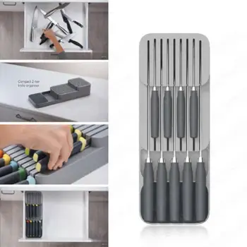 

1PCS Multifunction Knife Holder Knife Bags For Chefs Cutlery Storage Kitchen Drawer Organizer Tray For Cutlery And