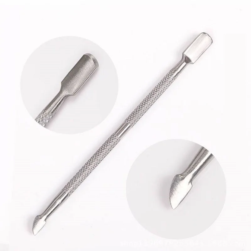 Cuticle Pusher Saviland Nail Art Salon Tip Files Buffer Block Nail Art Salon Cuticle Pusher Manicure Pedicure Pro Nail Tools All For Manicure - Цвет: Cuticle Pusher