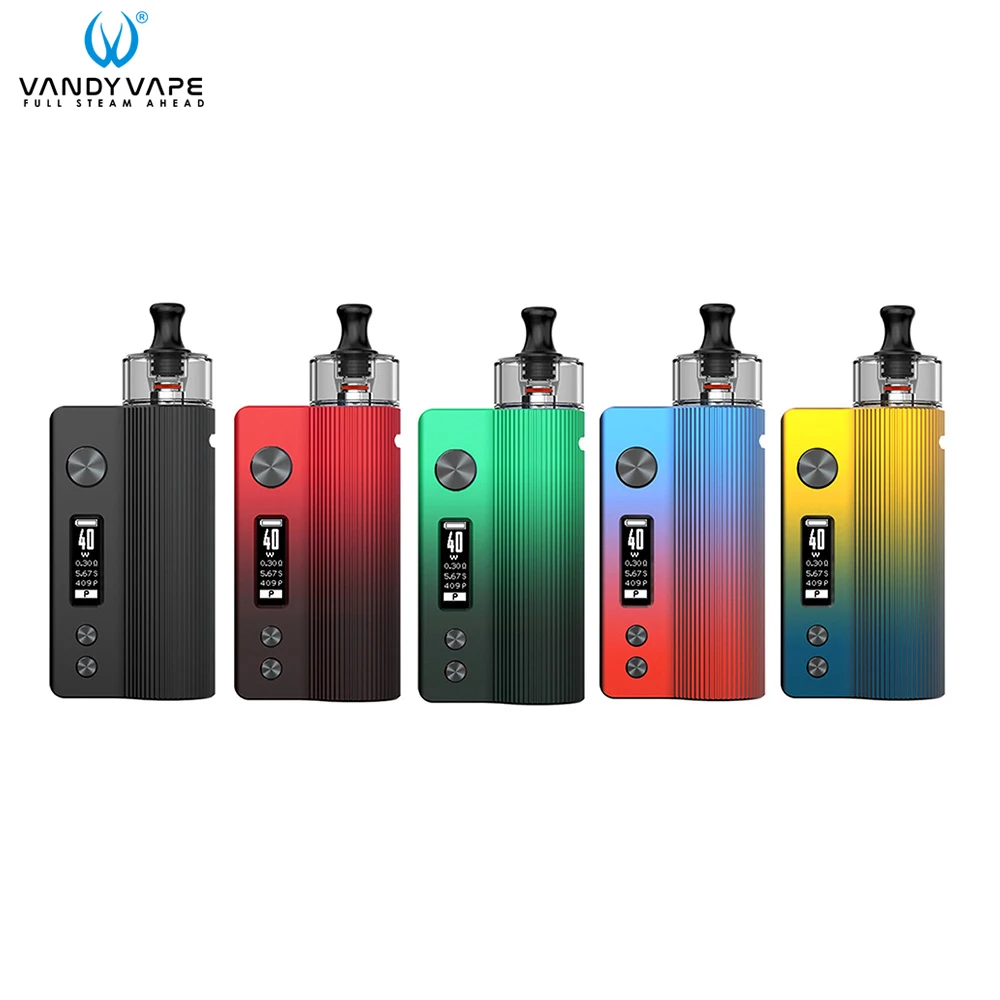 Новейший оригинальный комплект Vandyvape NOX Pod с 4 катушками VVC POD DTL MTL картридж