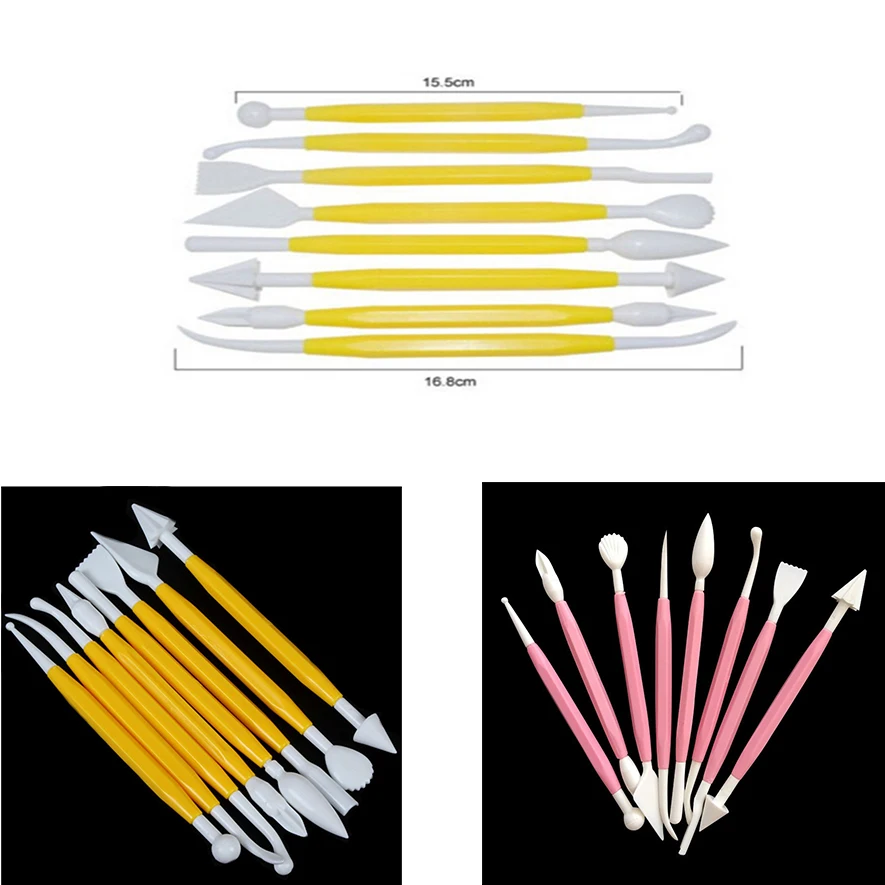 8 шт./компл. пластиковая глина искусственная Полимерная для моделирования