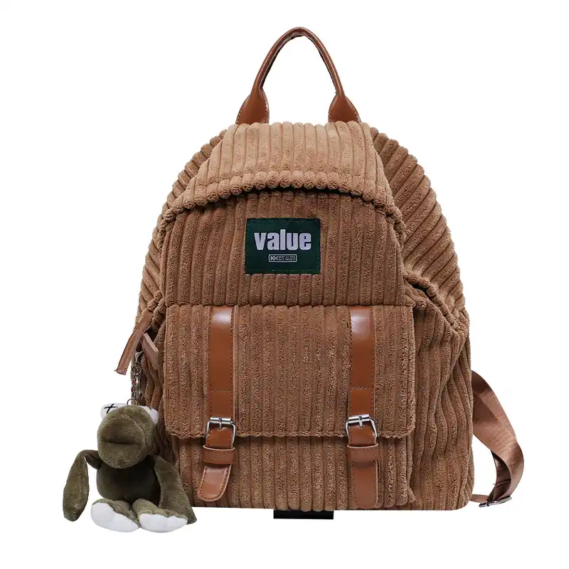 corduroy book bag