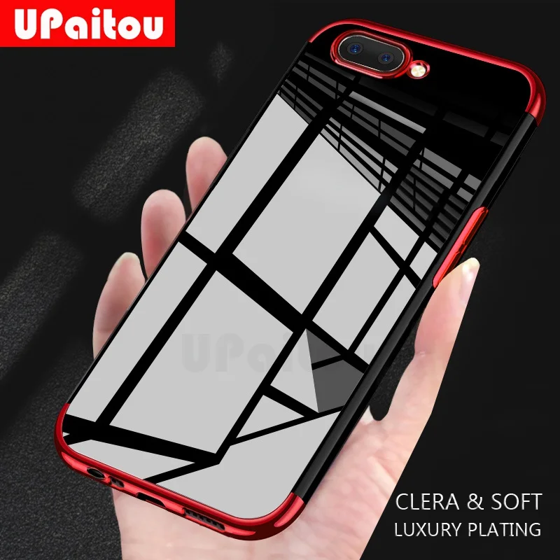 UPaitou Роскошные Покрытие чехол для OPPO F11 A9 Pro A7 A7X AX7 A5X AX5 A3 A3S A1 Realme 3 Pro X чехол из силикона и ТПУ с прозрачной оправой и чехол