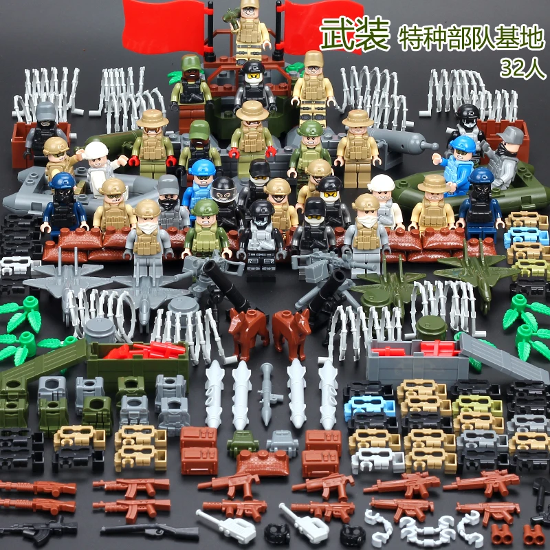 Мировой войны 2 корейский военный строительный блок WW2 Китайский народный Leberation армии фигуры кирпичные MOC игрушки для детей