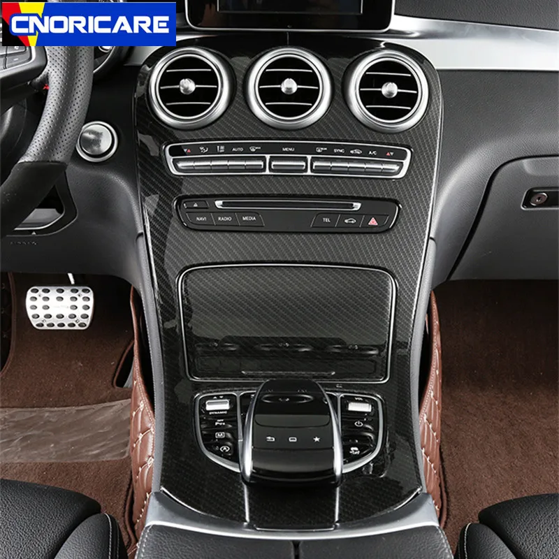 Декоративная накладка для центральной консоли автомобиля ABS отделка Mercedes Benz C Class