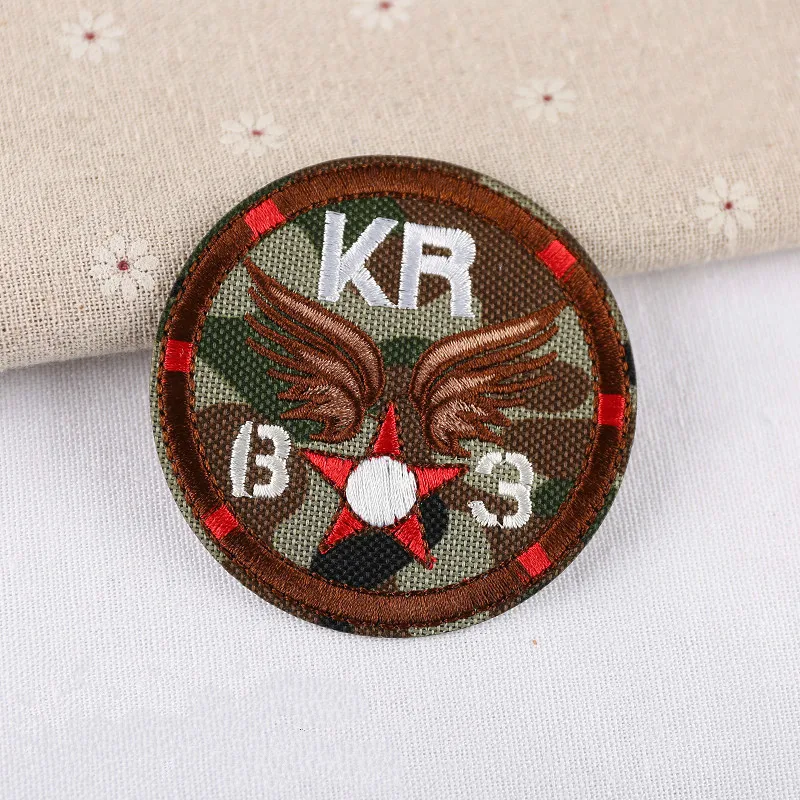 Новая вышитая аппликация армейский Камуфляжный элемент железная нашивка для одежды Швейные наклейки аксессуары значки-нашивки