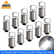 10x BA9S T4W светодиодный автомобильный светильник лампочка T2W T3W H5W интерьер автомобиля светодиодный номерной знак светильник 2 светодиодный 2835 SMD DC12V 12913 12910 12929