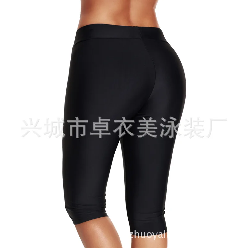 

2019 New Style Hot Selling Boxer One-piece Trousers Sports Fitness Europe And America Swimming Trunks Bikini Swimming