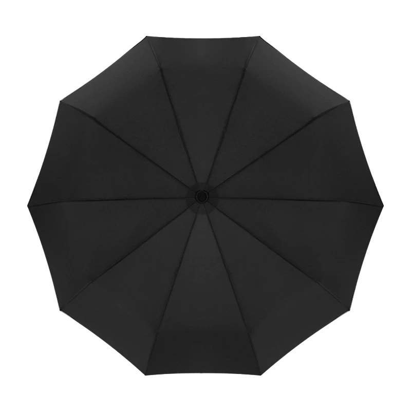 Высокого качества класса люкс Цвет ручка зонта Для мужчин для дождливой погоды с защитой от ветра и солнца, Для женщин солнце 3 складной зонтик открытый зонт