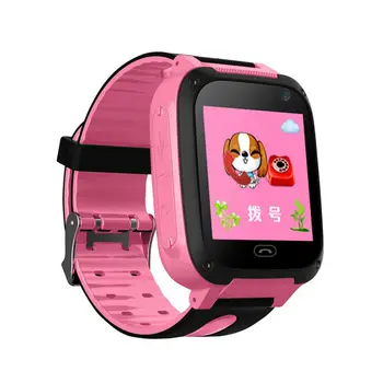 

Anti-lost Safe LBS Tracker SOS Call GSM Phone Smart Watch For Children Android IOS Wristwatch