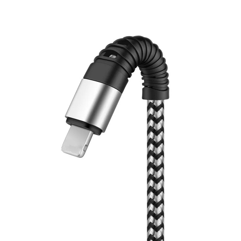 1-3 м Быстрая зарядка USB кабель для зарядки IOS Дата кабель синхронизации для iPhone X XS 8 7 6S 6 5 5S iPad Plus - Цвет: IOS (Silver)