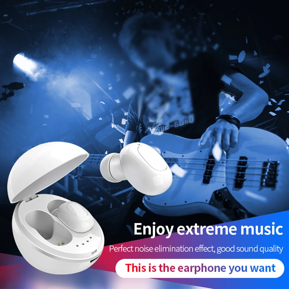 A10 TWS Automatic Pairing Binaural Calls Universal Durable Sports USB Charging Bluetooth 5.0 Wireless Earbuds HIFI Stereo In Ear