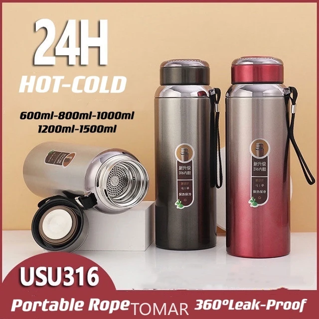 Stainless Steel Capacity: 500 mL Insulated Cup for Hot & Cold Drinks,  Thermos Flask with Lid